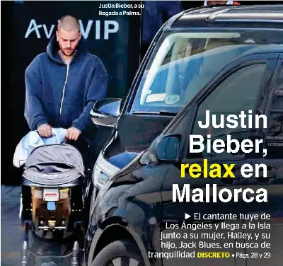 JUSTIN BIEBER, RELAX EN MALLORCA