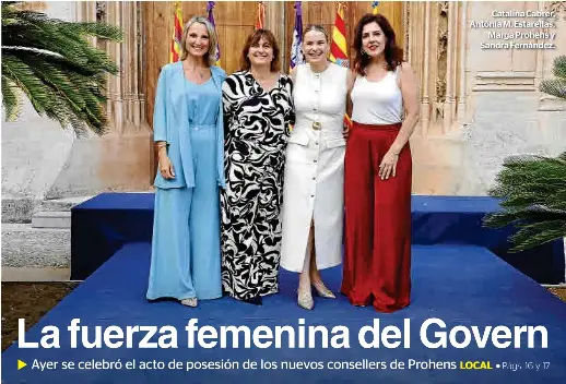 LA FUERZA FEMENINA DEL GOVERN