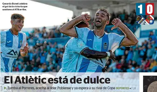 EL ATLÈTIC ESTÁ DE DULCE