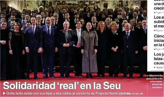 SOLIDARIDAD ‘REAL’ EN LA SEU