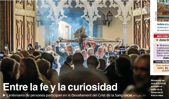 ENTRE LA FE Y LA CURIOSIDAD