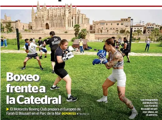 BOXEO FRENTE A LA CATEDRAL