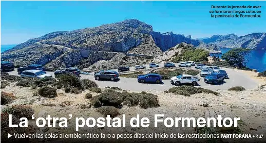 LA ‘OTRA’ POSTAL DE FORMENTOR