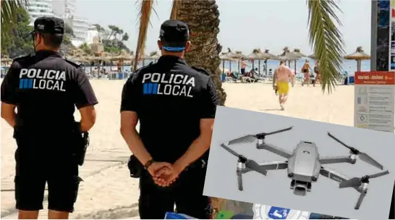 DRONES SET TO PATROL MAGALLUF THIS SUMMER