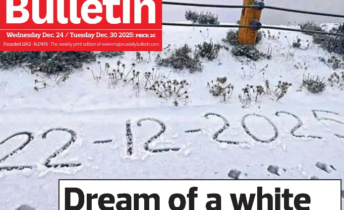 DREAM OF A WHITE CHRISTMAS COULD BECOME A REALITY