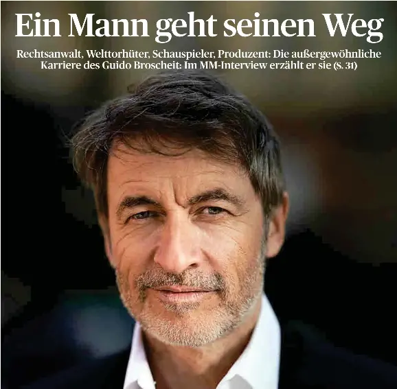 EIN MANN GEHT SEINEN WEG