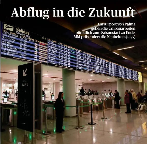 ABFLUG IN DIE ZUKUNFT