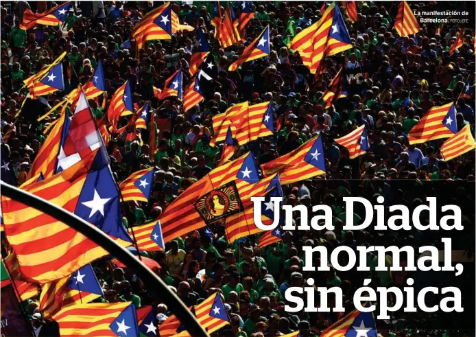 UNA DIADA NORMAL, SIN ÉPICA