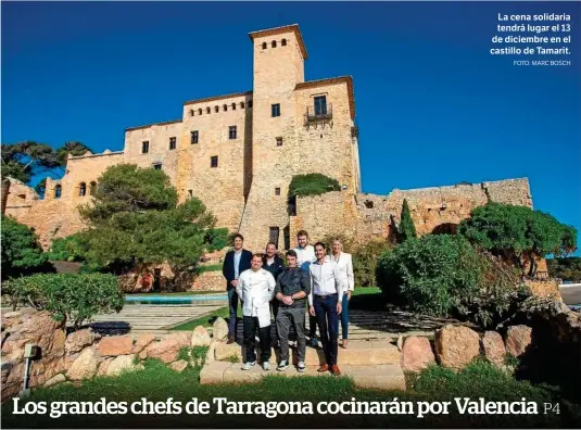 LOS GRANDES CHEFS DE TARRAGONA COCINARÁN POR VALENCIA