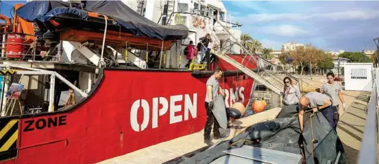 OPEN ARMS, EL VIGILANTE DEL MEDITERRÁNEO, ATRACA EN TARRAGONA