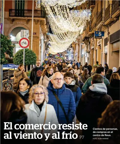 EL COMERCIO RESISTE AL VIENTO Y AL FRÍO