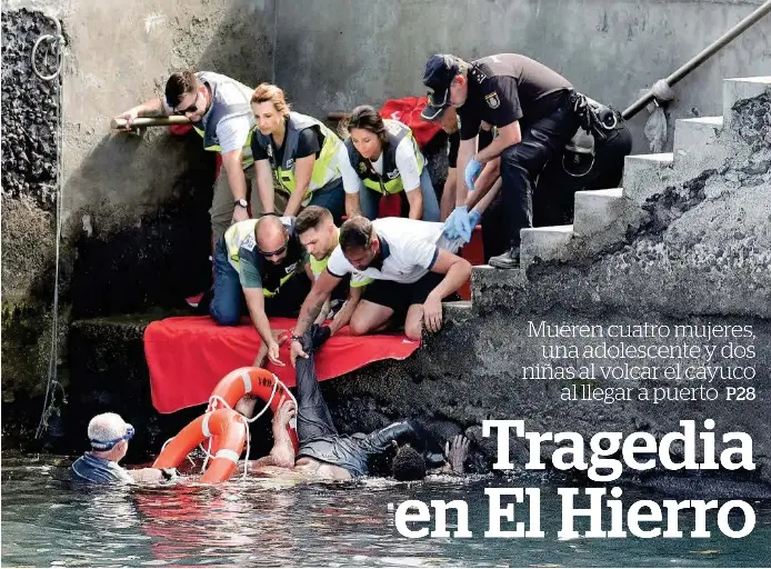 TRAGEDIA EN EL HIERRO