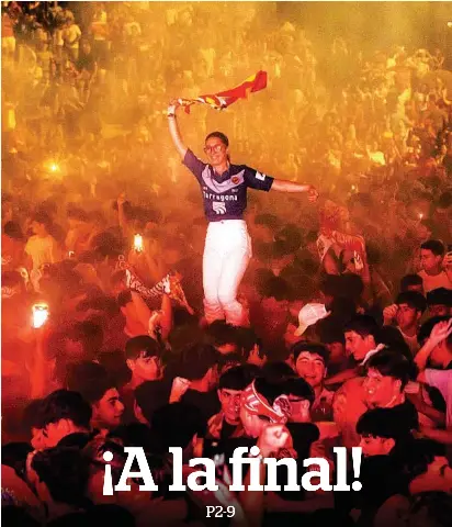 ¡A LA FINAL!