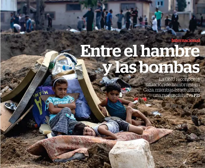 ENTRE EL HAMBRE Y LAS BOMBAS