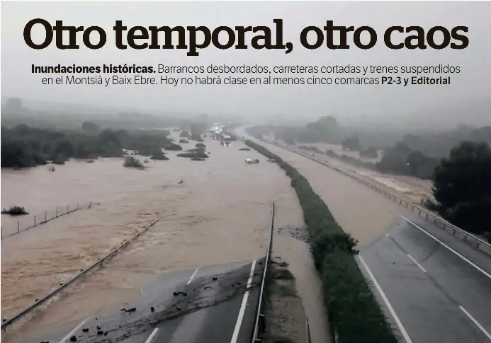 OTRO TEMPORAL, OTRO CAOS
