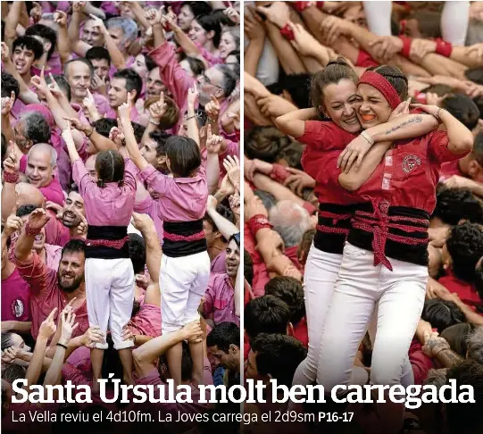 SANTA ÚRSULA MOLT BEN CARREGADA