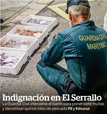 INDIGNACIÓN EN EL SERRALLO