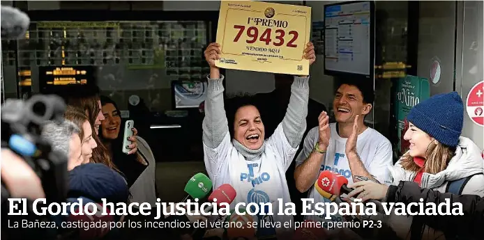 EL GORDO HACE JUSTICIA CON LA ESPAÑA VACIADA