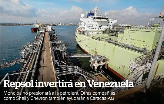 REPSOL INVERTIRÁ EN VENEZUELA