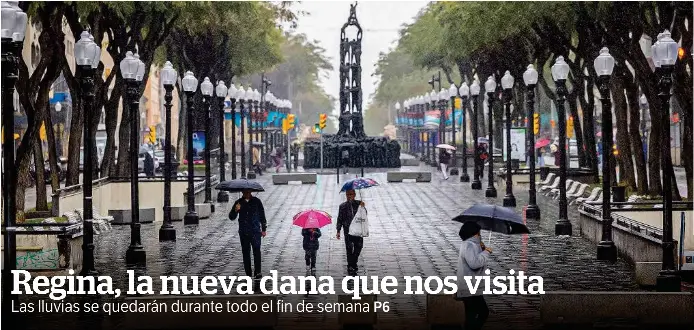 REGINA, LA NUEVA DANA QUE NOS VISITA