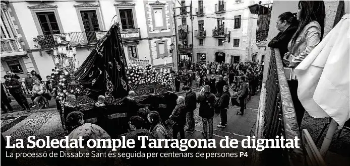 LA SOLEDAT OMPLE TARRAGONA DE DIGNITAT