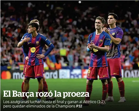 EL BARÇA ROZÓ LA PROEZA