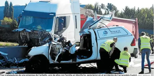 TRAGEDIA EN LA N-6 A 35 KILÓMETROS DE PEDRAFITA