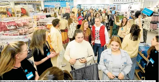 AVALANCHA DE CLIENTES NA APERTURA DE PRIMARK