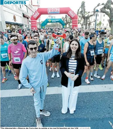 EL ATLETISMO SALE DE FIESTA