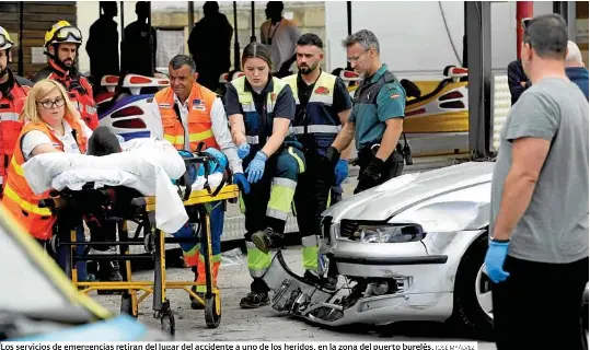 UN ATROPELLO MÚLTIPLE DURANTE LAS FIESTAS CONMOCIONA