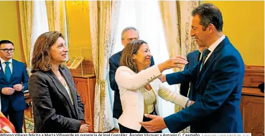 MARTA VILLAVERDE TOMA EL RELEVO EN MAR