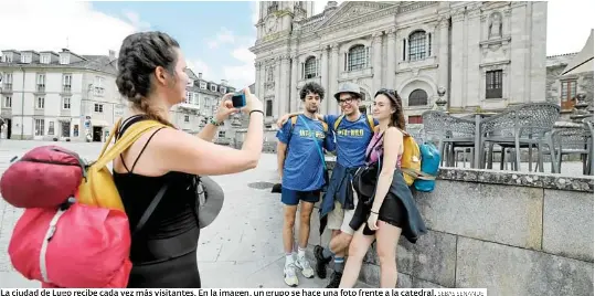 LUGO DEJA BUENA IMPRESIÓN ENTRE LOS TURISTAS