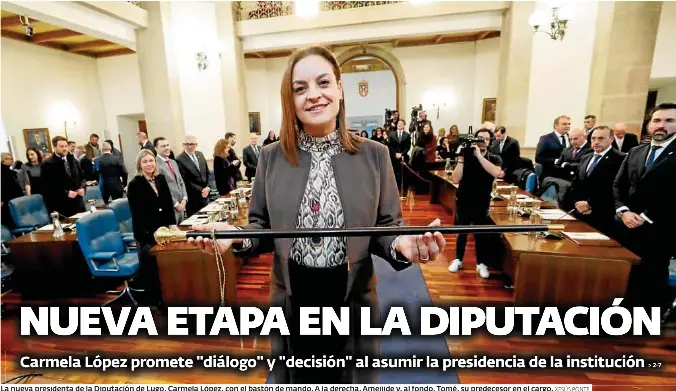 NUEVA ETAPA EN LA DIPUTACIÓN