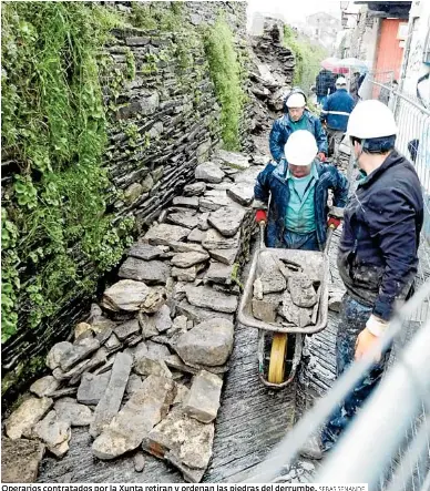 ARRANCAN LAS OBRAS EN LA MURALLA