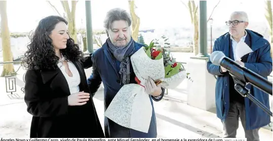 LUGO EVOCA A SU EXALCALDESA PAULA ALVARELLOS