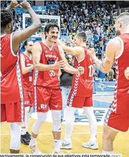 OBJETIVOS CUMPLIDOS PARA EL BALONCESTO LUCENSE