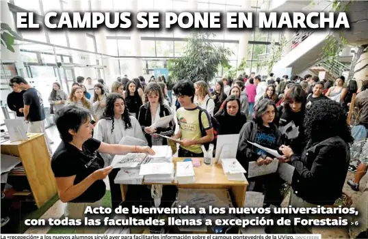 EL CAMPUS SE PONE EN MARCHA