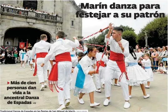 MARÍN DANZA PARA FESTEJAR A SU PATRÓN