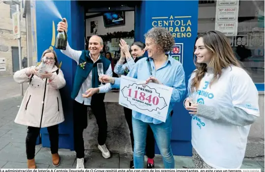 LA SUERTE SOLO ACARICIA GALICIA