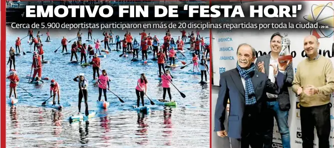 EMOTIVO FIN DE ‘FESTA HQR!’