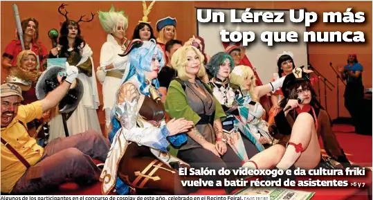 UN LÉREZ UP MÁS TOP QUE NUNCA