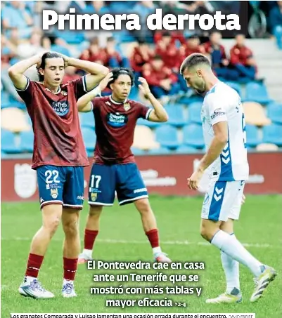 PRIMERA DERROTA