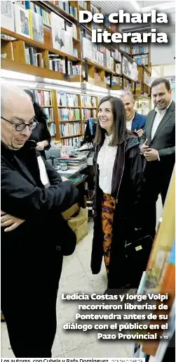 DE CHARLA LITERARIA