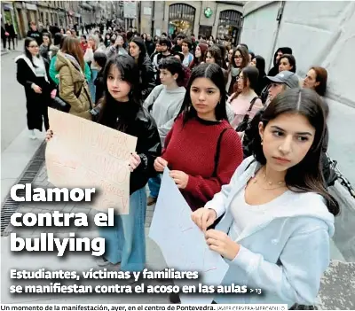 CLAMOR CONTRA EL BULLYING