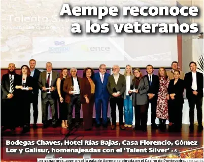 AEMPE RECONOCE A LOS VETERANOS