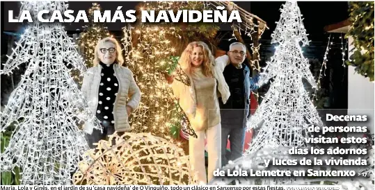 LA CASA MÁS NAVIDEÑA