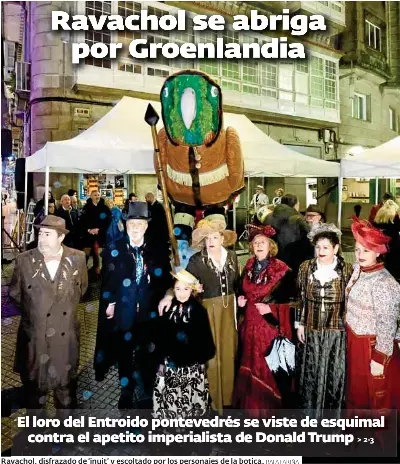 RAVACHOL SE ABRIGA POR GROENLANDIA