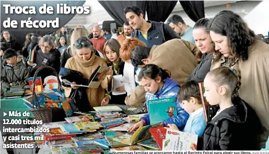 TROCA DE LIBROS DE RÉCORD