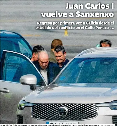 JUAN CARLOS I VUELVE A SANXENXO