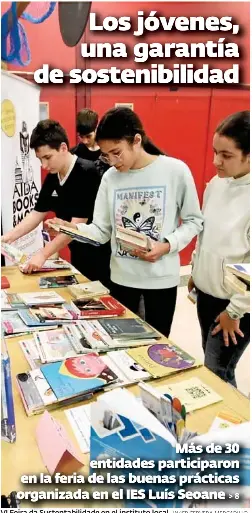 LOS JÓVENES, UNA GARANTÍA DE SOSTENIBILIDAD